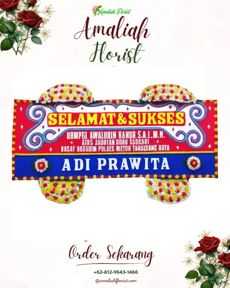 Papan Bunga Ucapan Selamat Jurangmangu